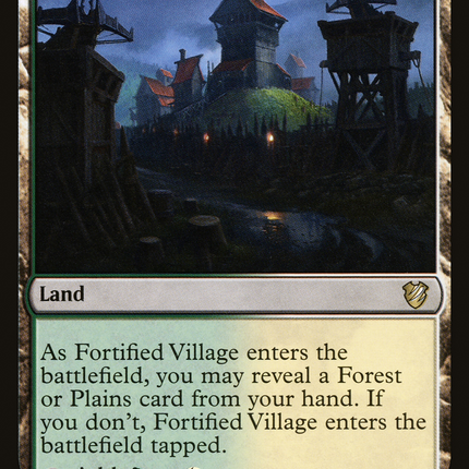Fortified Village [Midnight Hunt Commander]