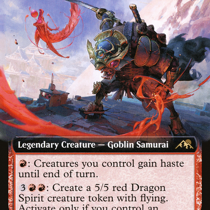 Goro-Goro, Disciple of Ryusei (Extended Art) [Kamigawa: Neon Dynasty]