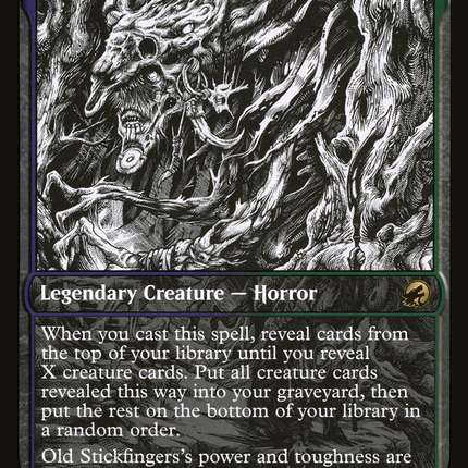Old Stickfingers (Showcase) [Innistrad: Midnight Hunt]