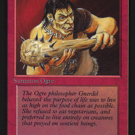 Gray Ogre [Intl. Collectors' Edition]