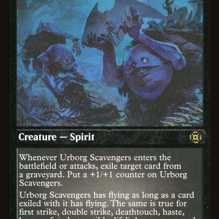 Urborg Scavengers [March of the Machine: The Aftermath] Etched Foil