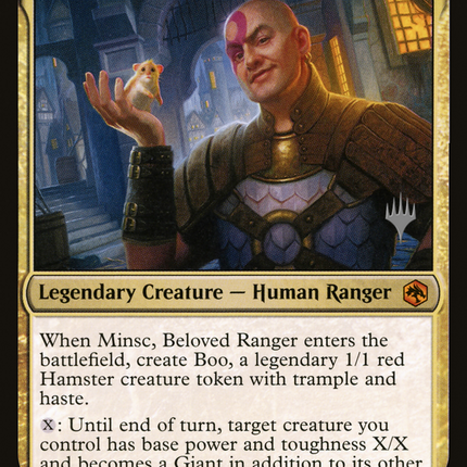 Minsc, Beloved Ranger [Adventures in the Forgotten Realms Promos]