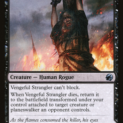 Vengeful Strangler // Strangling Grasp [Innistrad: Midnight Hunt]