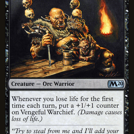 Vengeful Warchief [Core Set 2020]