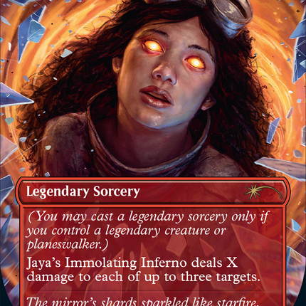 Jaya's Immolating Inferno (Borderless) [Secret Lair Drop]