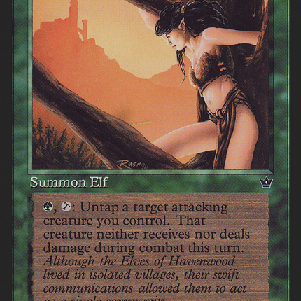 Elvish Scout (Rush) [Fallen Empires]