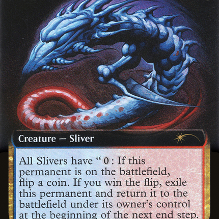 Frenetic Sliver (Extended Art) [Secret Lair Drop] Foil