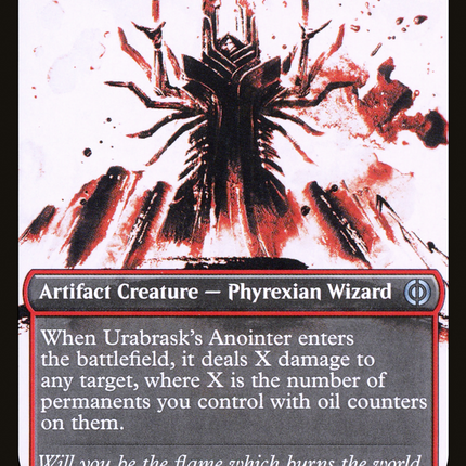Urabrask's Anointer (Showcase) [Phyrexia: All Will Be One]