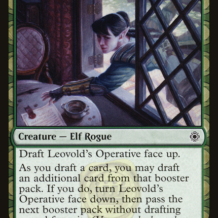 Leovold's Operative (draft) [Conspiracy: Take the Crown]