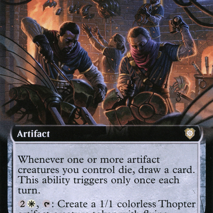 Thopter Shop (Extended Art) [The Brothers' War Commander]