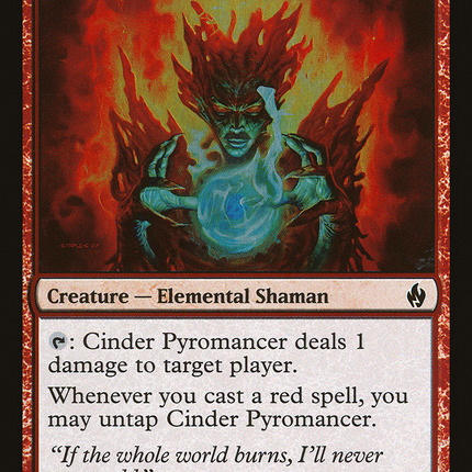 Cinder Pyromancer [Premium Deck Series: Fire and Lightning] Foil