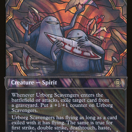 Urborg Scavengers (Showcase) [March of the Machine: The Aftermath] Halo Foil