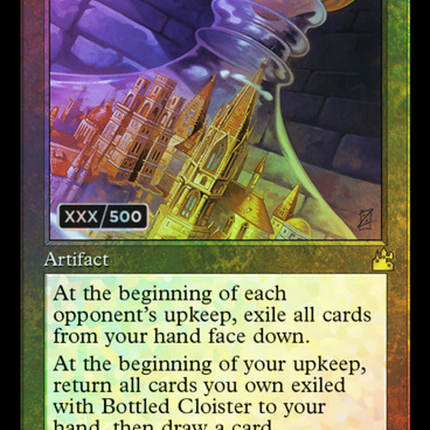 Bottled Cloister (Retro) [Ravnica Remastered] Serialized Foil