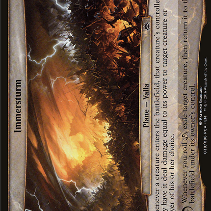 Immersturm [Planechase Anthology Planes]