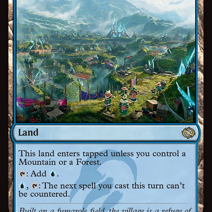 Mistrise Village [Tarkir: Dragonstorm] Foil