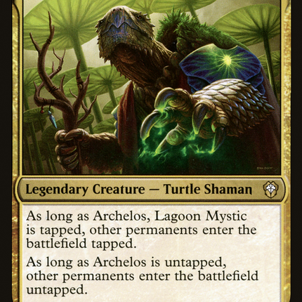 Archelos, Lagoon Mystic [Dominaria United Commander]