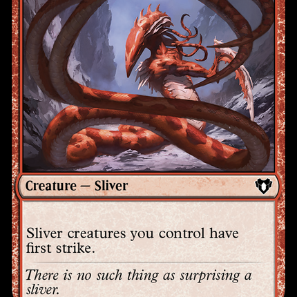 Striking Sliver [Commander Masters]