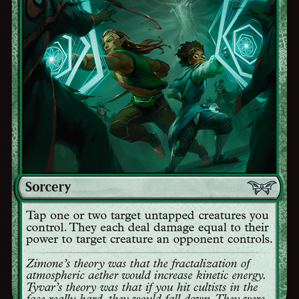 Coordinated Clobbering [Duskmourn: House of Horror] Foil