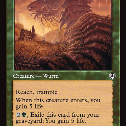 Bramble Wurm (Retro Frame) [Innistrad Remastered] Foil