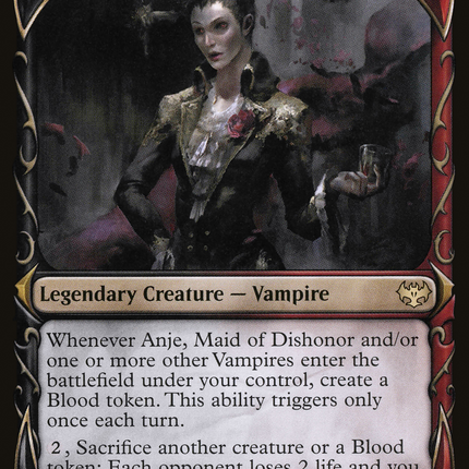 Anje, Maid of Dishonor (Showcase) [Innistrad: Crimson Vow]