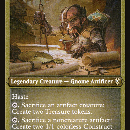 Jan Jansen, Chaos Crafter [Commander Legends: Battle for Baldur's Gate] Etched Foil