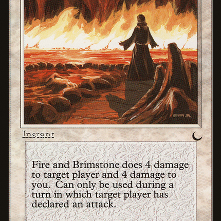Fire and Brimstone [The Dark]