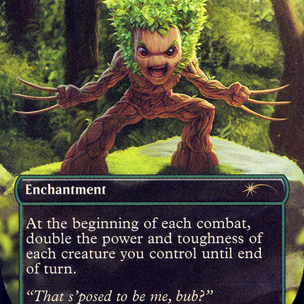 Unnatural Growth (Rainbow Foil) [Secret Lair Drop Series] Foil