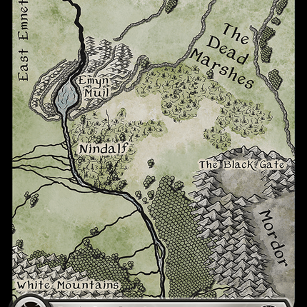 Swamp (717) [The Lord of the Rings: Tales of Middle-earth] Surge Foil