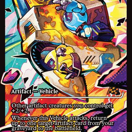 Salvation Engine (Showcase) [Aetherdrift] Foil