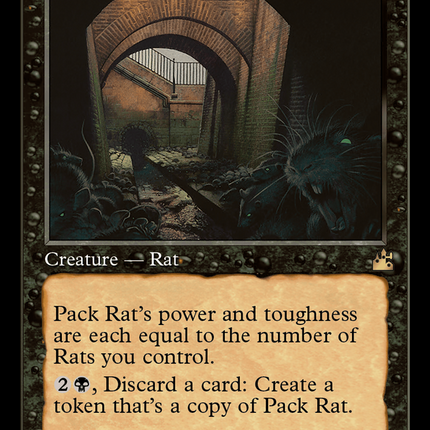 Pack Rat (Retro) [Ravnica Remastered]
