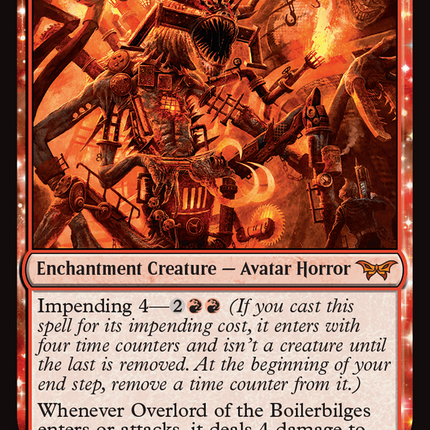 Overlord of the Boilerbilges [Duskmourn: House of Horror] Foil