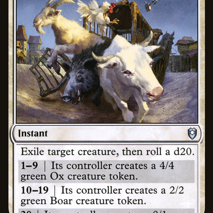 Contraband Livestock [Commander Legends: Battle for Baldur's Gate]