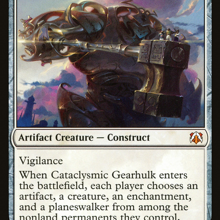 Cataclysmic Gearhulk [March of the Machine Commander]