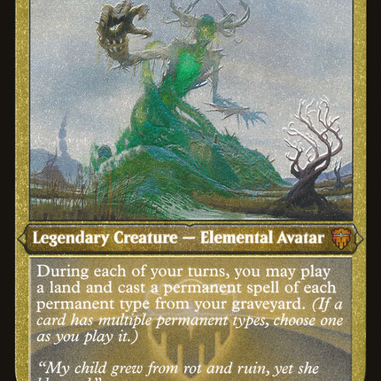 Muldrotha, the Gravetide [Commander Legends] Etched Foil