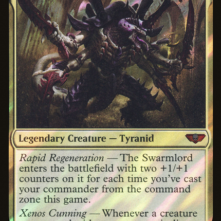 The Swarmlord [Warhammer 40,000 Commander] Surge Foil
