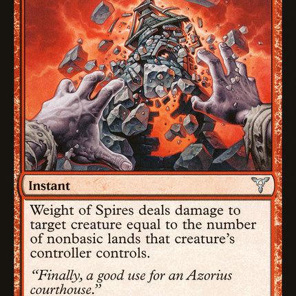 Weight of Spires [Dissension]
