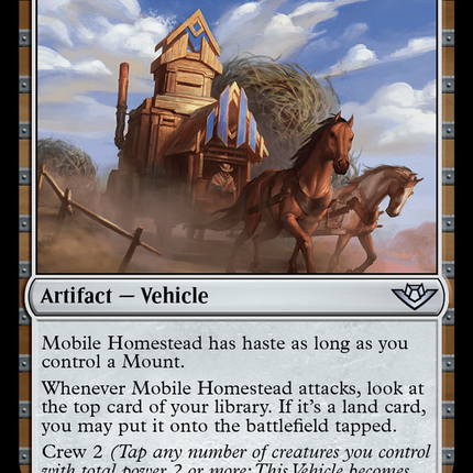 Mobile Homestead [Outlaws of Thunder Junction] Foil