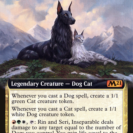 Rin and Seri, Inseparable (Extended Art) [Core Set 2021]