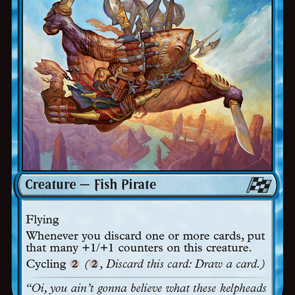 Scrounging Skyray [Aetherdrift] Foil