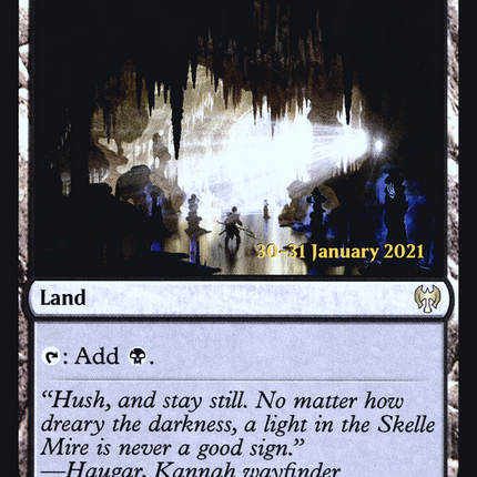 Darkbore Pathway // Slitherbore Pathway [Kaldheim Promos] Prerelease Foil