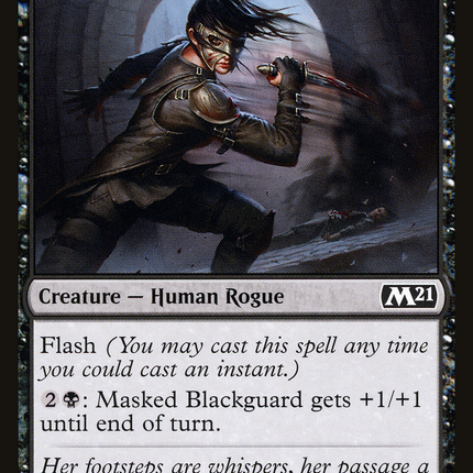 Masked Blackguard [Core Set 2021]