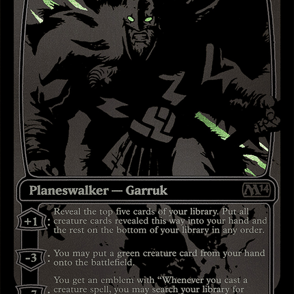 Garruk, Caller of Beasts [San Diego Comic-Con 2013] Foil