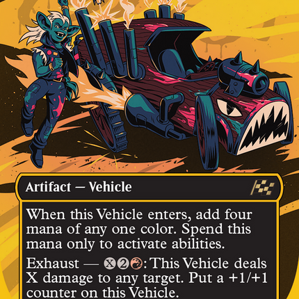 Boommobile (Borderless) (First-Place Foil) [Aetherdrift] Foil