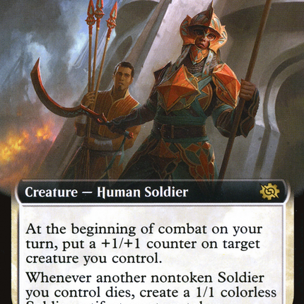 Siege Veteran (Extended Art) [The Brothers' War]