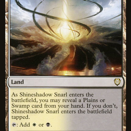 Shineshadow Snarl [Phyrexia: All Will Be One Commander]