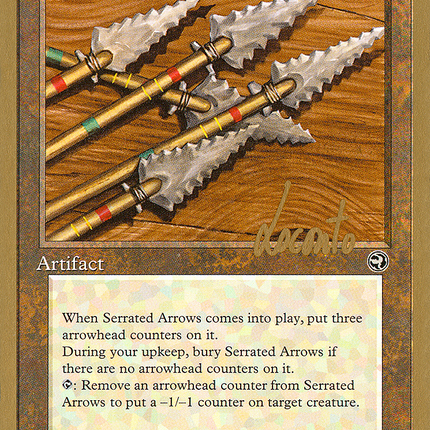 Serrated Arrows [Pro Tour Collector Set]