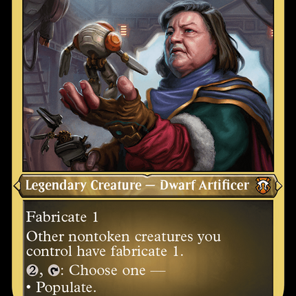 Cayth, Famed Mechanist [Modern Horizons 3 Commander] Etched Foil