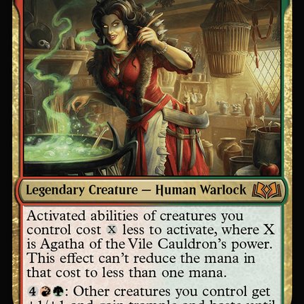 Agatha of the Vile Cauldron [Wilds of Eldraine]