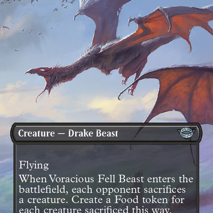 Voracious Fell Beast (Borderless) [The Lord of the Rings: Tales of Middle-earth]