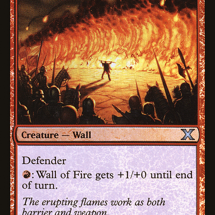 Wall of Fire [Tenth Edition] Foil